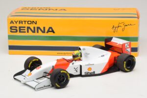 McLaren MP4/8 Ford #8 A. Senna Winner Japanese GP 1993 Minichamps 1:18 540931878 Metal - imagen 2 de 7