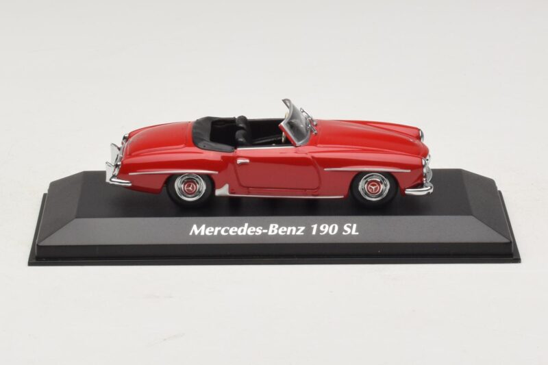 Mercedes 190 SL Rojo Maxichamps 1:43 Mercedes 190 SL Rojo Maxichamps 1:43 940033131-O Metal