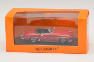 Mercedes 190 SL Rojo Maxichamps 1:43 940033131-O Metal - imagen 4 de 4