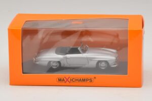 Mercedes 190 SL W121 Plata Maxichamps 1:43 940033130 Metal - imagen 4 de 4