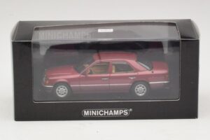 Mercedes 230E W124 Rojo Metalizado Minichamps 1:43 400037001 Metal - imagen 4 de 4
