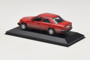 Mercedes 300D W124 Turbo Rojo Minichamps 1:43 3210 Metal - imagen 3 de 4