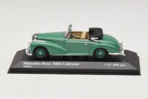 Mercedes 300S Descapotable Verde Minichamps 1:43 430032335 Metal
