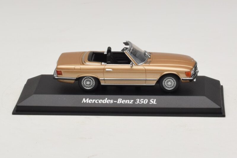Mercedes 350 SL R107 Oro Maxichamps 1:43 Mercedes 350 SL R107 Oro Maxichamps 1:43 940033431 Metal