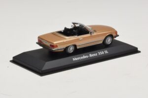 Mercedes 350 SL R107 Oro Maxichamps 1:43 940033431 Metal - imagen 2 de 4