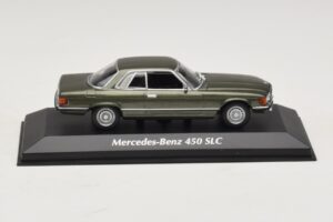 Mercedes 450 SLC C107 Verde Oscuro Metalizado Maxichamps 1:43 940033420 Metal