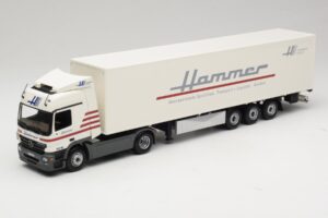 Mercedes Actros 1844LS Koffersattelzug Hammer Aachen Minichamps 1:43 499039105 Metal