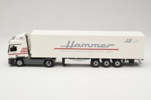 Mercedes Actros 1844LS Koffersattelzug Hammer Aachen Minichamps 1:43 499039105 Metal - imagen 3 de 6