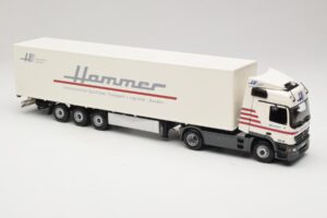 Mercedes Actros 1844LS Koffersattelzug Hammer Aachen Minichamps 1:43 499039105 Metal - imagen 4 de 6