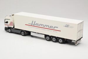 Mercedes Actros 1844LS Koffersattelzug Hammer Aachen Minichamps 1:43 499039105 Metal - imagen 5 de 6