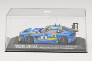Mercedes AMG GT3 Black Falcon #9 Y. Buurman / M. Engel 24 Hours of Nurburgring 2016 Minichamps 1:43 437163009 Metal - imagen 4 de 5