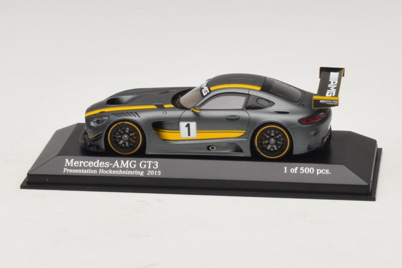 Mercedes AMG GT3 Presentation Hockenheimring 2015 Minichamps 1:43 Mercedes AMG GT3 Presentation Hockenheimring 2015 Minichamps 1:43 437163001 Metal