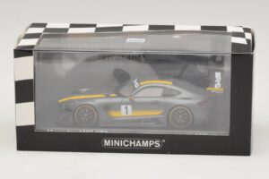 Mercedes AMG GT3 Presentation Hockenheimring 2015 Minichamps 1:43 437163001 Metal - imagen 4 de 4