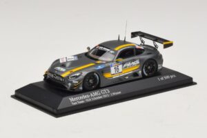 Mercedes AMG GT3 Test Team #16 VLN Winner 3 October 2015 Minichamps 1:43 437163016 Metal - imagen 2 de 4