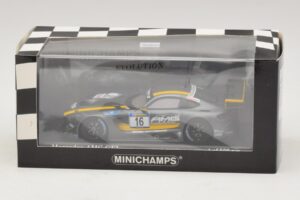 Mercedes AMG GT3 Test Team #16 VLN Winner 3 October 2015 Minichamps 1:43 437163016 Metal - imagen 4 de 4