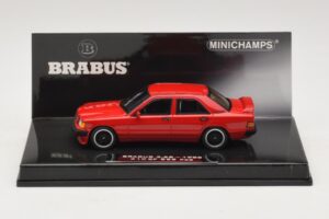 Mercedes Brabus 3.6S 190E W201 Rojo Minichamps 1:43 437032600 Metal
