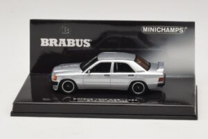 Mercedes Brabus 3.6S 190E W201 Plata Minichamps 1:43 437032604 Metal