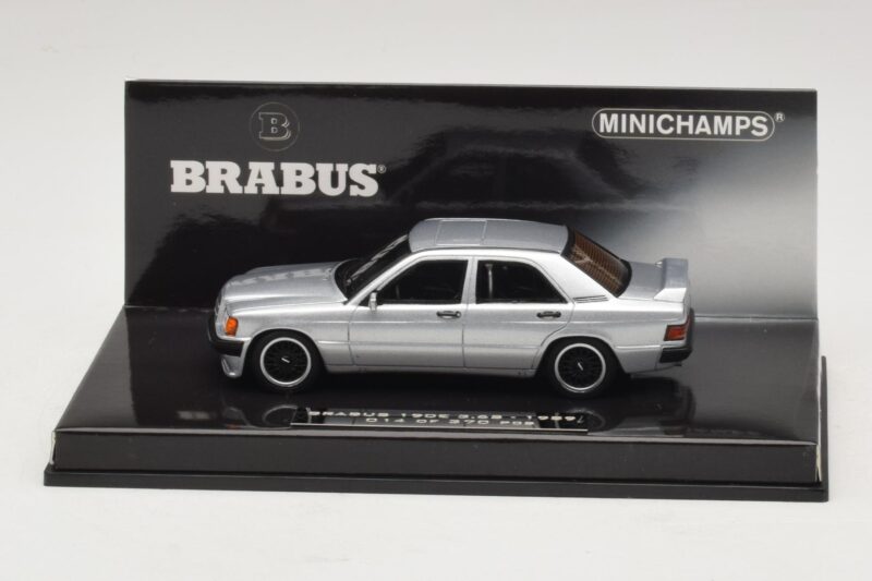 Mercedes Brabus 3.6S 190E W201 Plata Minichamps 1:43 437032604 Metal