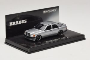 Mercedes Brabus 3.6S 190E W201 Plata Minichamps 1:43 437032604 Metal - imagen 2 de 5