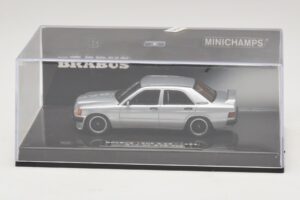 Mercedes Brabus 3.6S 190E W201 Plata Minichamps 1:43 437032604 Metal - imagen 4 de 5