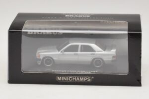 Mercedes Brabus 3.6S 190E W201 Plata Minichamps 1:43 437032604 Metal - imagen 5 de 5