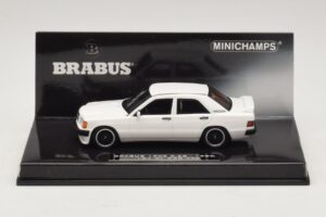 Mercedes Brabus 3.6S 190E W201 Blanco Minichamps 1:43 437032602 Metal