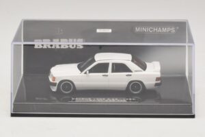 Mercedes Brabus 3.6S 190E W201 Blanco Minichamps 1:43 437032602 Metal - imagen 4 de 5