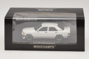 Mercedes Brabus 3.6S 190E W201 Blanco Minichamps 1:43 437032602 Metal - imagen 5 de 5