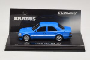 Mercedes Brabus 6.5 500E W124 Azul Minichamps 1:43 437032502 Metal