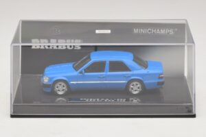 Mercedes Brabus 6.5 500E W124 Azul Minichamps 1:43 437032502 Metal - imagen 4 de 5