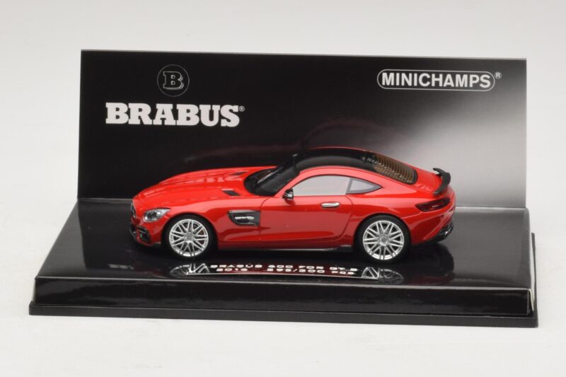 Mercedes Brabus 600 GT S C190 Rojo Minichamps 1:43 Mercedes Brabus 600 GT S C190 Rojo Minichamps 1:43 437032521 Metal