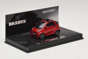 Mercedes Brabus Ultimate 120 Descapotable Rojo Minichamps 1:43 437032730 Metal - imagen 2 de 5
