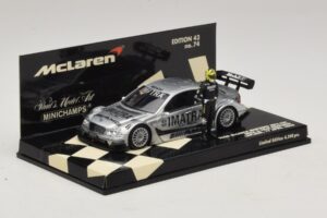 Mercedes C203 DTM Team McLaren Mercedes MP4-98T Mika & Erja Hakkinen Lapland 17 April 2000 Minichamps 1:43 530984378-P1 Metal - imagen 2 de 4