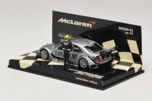 Mercedes C203 DTM Team McLaren Mercedes MP4-98T Mika & Erja Hakkinen Lapland 17 April 2000 Minichamps 1:43 530984378-P1 Metal - imagen 3 de 4