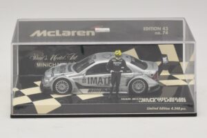 Mercedes C203 DTM Team McLaren Mercedes MP4-98T Mika & Erja Hakkinen Lapland 17 April 2000 Minichamps 1:43 530984378-P1 Metal - imagen 4 de 4