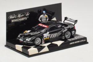 Mercedes CLK DTM #2 J. Alesi First DTM Podium Finish Hockenheim 2002 Minichamps 1:43 400023292 Metal - imagen 2 de 4