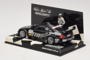 Mercedes CLK DTM #2 J. Alesi First DTM Podium Finish Hockenheim 2002 Minichamps 1:43 400023292 Metal - imagen 3 de 4