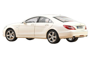 Mercedes CLS C218 Coupé Brilliant White Metallic Norev 1:18 183943 Metal - imagen 3 de 3