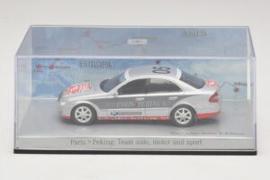 Mercedes E-Class #5 Team Auto Motor und Sport Rally Paris-Peking 2007 Minichamps 1:43 B66962261 Metal - imagen 4 de 5