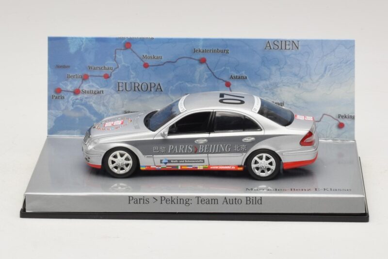 Mercedes E-Class #7 Team Auto Bild Rally Paris-Peking 2007 Minichamps 1:43 B66962263 Metal