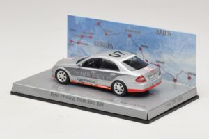 Mercedes E-Class #7 Team Auto Bild Rally Paris-Peking 2007 Minichamps 1:43 B66962263 Metal - imagen 3 de 5