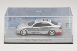 Mercedes E-Class #7 Team Auto Bild Rally Paris-Peking 2007 Minichamps 1:43 B66962263 Metal - imagen 4 de 5