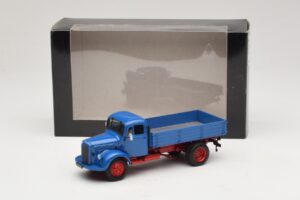 Mercedes L 3500 Camión Volquete Azul Rojo Minichamps 1:43 439350004 Metal - imagen 6 de 6
