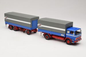 Mercedes LP1620 Pritschenzug Fern Schnell Gut Minichamps 1:43 499034820 Metal - imagen 4 de 6