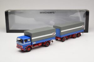 Mercedes LP1620 Pritschenzug Fern Schnell Gut Minichamps 1:43 499034820 Metal - imagen 6 de 6