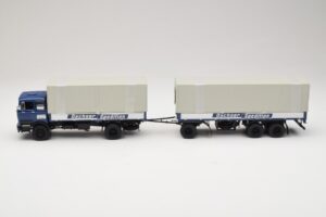 Mercedes LP1624 Pritschenzug Dachser Minichamps 1:43 499034821 Metal - imagen 3 de 6