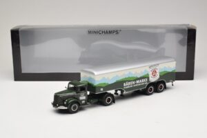 Mercedes LS315 Koffersattelzug Bärenmarke Minichamps 1:43 499034780 Metal - imagen 6 de 6