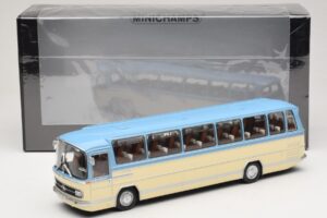 Mercedes O302 Azul Crema Minichamps 1:43 439035181 Metal - imagen 6 de 6