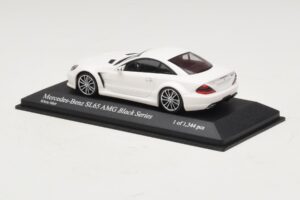 Mercedes SL65 AMG R230 Black Series Blanco Mate Minichamps 1:43 400038222 Metal - imagen 3 de 4
