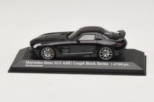 Mercedes SLS AMG C197 Black Series Negro Metalizado Minichamps 1:43 437033020 Metal